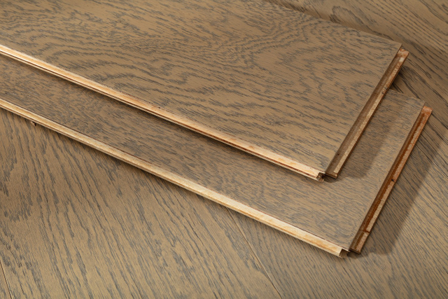 Сделано в Китае, композитный пол из массива дерева, натуральный шпон дуба, ореха, для внутреннего использования, паркетный пол