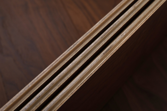 Прямые продажи с китайской фабрики, многослойный деревянный пол из орехового дерева, матовый износостойкий многослойный деревянный пол из необработанного шпона