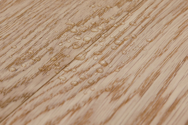 Сделано в Китае, композитный пол из массива дуба толщиной 15 мм, цвет матовой необработанной древесины