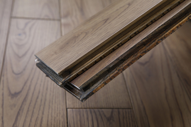 Продажи в магазине фабрики, дубовый пол из массива дерева для кухни, длина 610 мм, паркетный пол, незаконченный внутренний пол